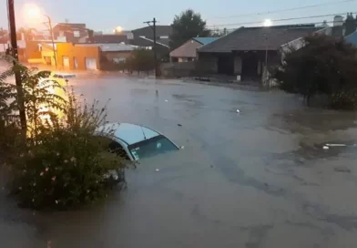 Argentina, Bahía Blanca, lluvias, inundaciones, alerta roja, temporal, lluvia,