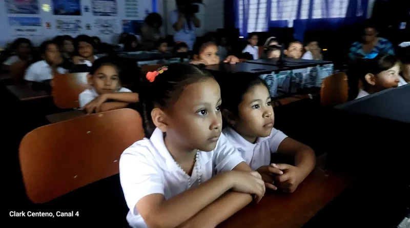 cine infantil, Managua, Cinemateca, cine estudiantil, inicio, Cinemateca Nacional, estrategia educación, mensaje educativo,
