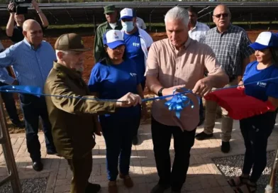 Cuba, inaugura, parque solar, energia renovable, parque fotocolraico, Parque Remedios,