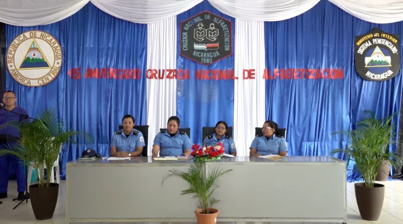 sistema penitenciario, nicaragüa, cruzada nacional de alfabetización, gobierno de nicaragüa,