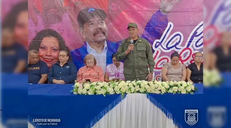 Matagalpa, Ejército de Nicaragua, reunión, productores, participa, transportistas,