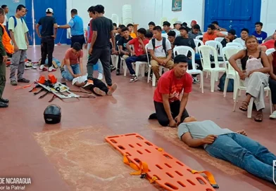 ejercito de nicaragua, primeros, auxilios, caribe del norte , capacitacion, fortalecer, objectivo,