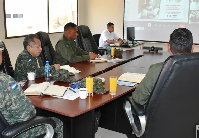 ejercito de nicaragua, ejercito de estados unidos mexicabos, reunion virtual,