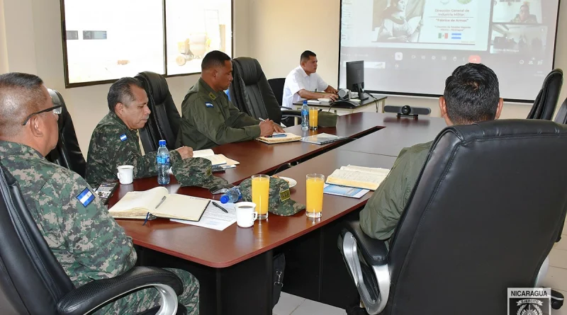 ejercito de nicaragua, ejercito de estados unidos mexicabos, reunion virtual,