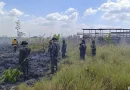 sofocación de incendio agropecuario, prinzapolka, barrio los pinos, comunidad de alamikamba, costa caribe norte, 2 manzanas de maleza, ejército de nicaragua, 15 efectivos militares nicaragüenses