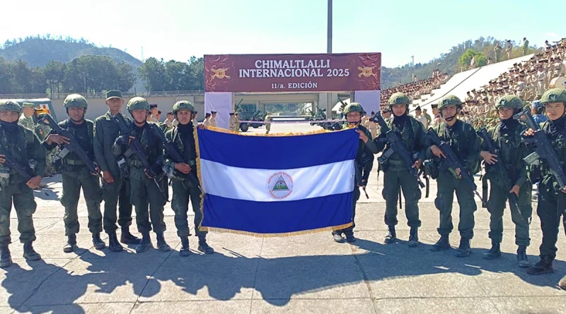 ejército de nicaragua, competencia internacional Chimaltlalli 2025, csem nicaragua, universidad de defensa de nicaragua, fuerzas militares méxico, participación militar internacional, escuela militar nicaragua, heroico colegio militar