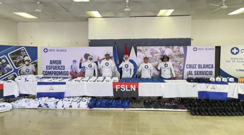 gobierno de nicaragua, cruz blanca, plan verano 2025, equipos, uniformes, socorristas,
