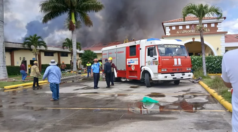 incendio, Estelí, fábrica, fábrica de puros,