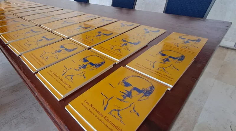 nicaragua, instituto de las culturas, pueblo sy juventudes, libro, las naranjas encendidas,