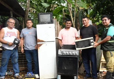 marena nicaragua, costa caribe sur, el rama, centro de reciclaje