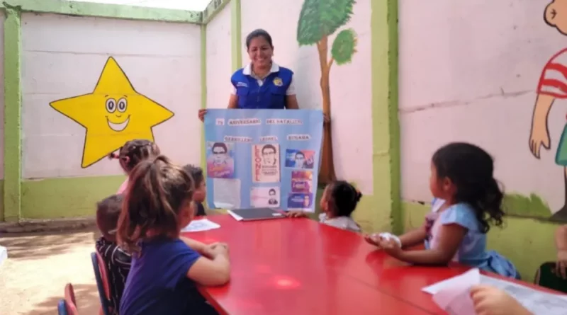 MIFAMILIA, conmemoración, Leonel Rugama, actividades recreativas, niños, derechos,