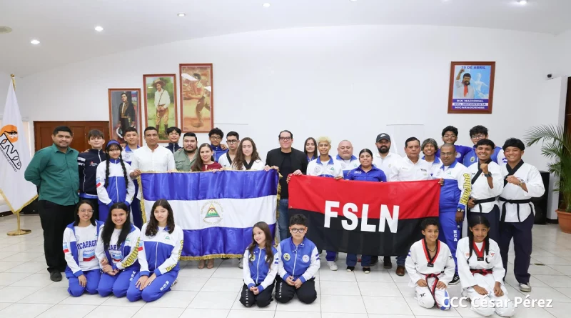 ind, seleccion de taekwondo, mexico, abanderamiento,