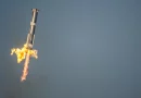nuevo, lanzamiento, prueba, starship, termina, fracaso, cierre, aeropuertos, megacohete, ascender, altitud, perder, comunicacion, desplomarse,