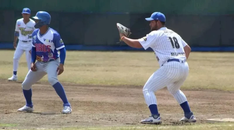Los tigres de Chinandega, Toros de Chontales, Pomares 2025, fin de semana, quinta jornada, resultados, béisbol, Nicaragua, deportes, Campeonato de Béisbol,
