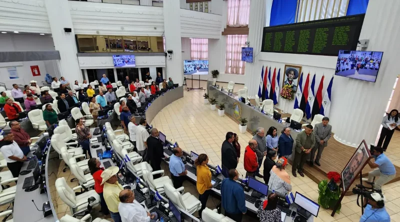 nicaragua, asamblea nacional, comandante tomas borge, tomas mborge, aniversario,