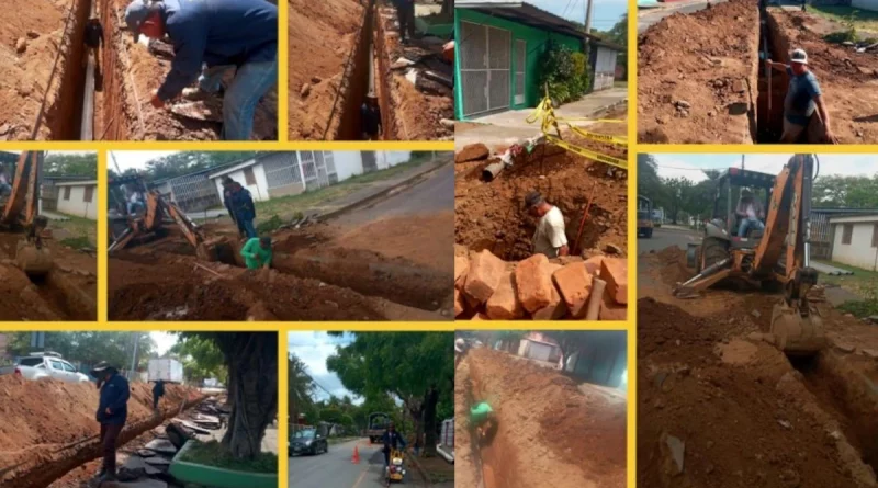 avances, Nicaragua, enacal, alcantarillado sanitario, nicaragüa,