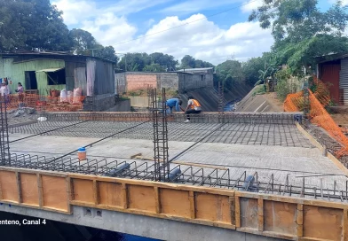 alcaldia de managua, nicaragua, proyecto vial, construccion, avance, puente vehicular,