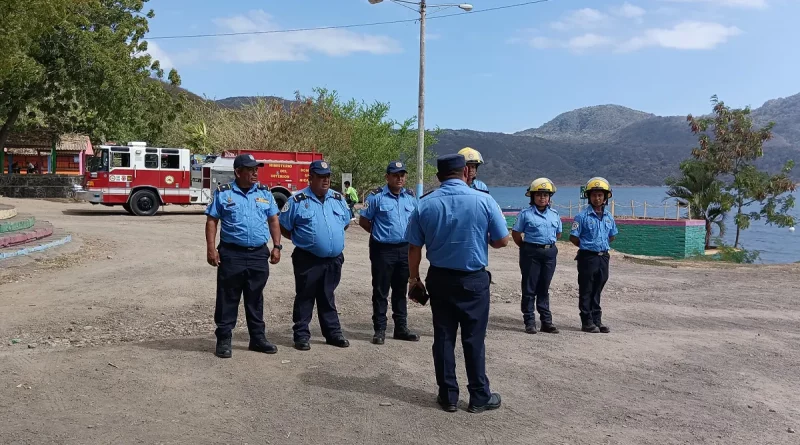 bomberos, Xiloá, inspección, prevención, centro turístico,