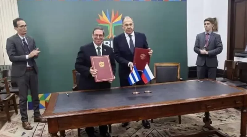 Cuba, Rusia, declaración bilateral, mediad coercitivas, frente,