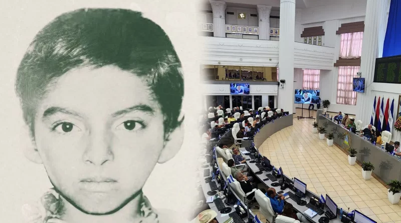 Asamblea Nacional, heroe nacioal, Nicaragua, Luis Alfonso Velásquez Flores, Luis Alfonso, niño, honran,