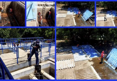 enacal, nicaragua, planta potabilizadora, san rafael del sur, rehabilitacion, agua potable,