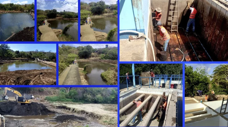 enacal, rehabilitación de planta, san Rafael del sur, managua