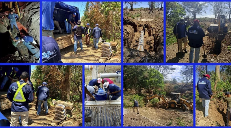 enacal, nicaragua, san juan del sur, mantenimiento preventivo, servicio de agua potable,