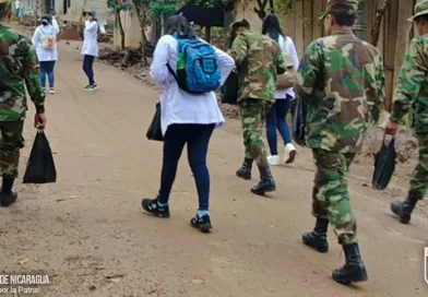 Ejército de Nicaragua, fumigación, abatización, Caribe Norte,