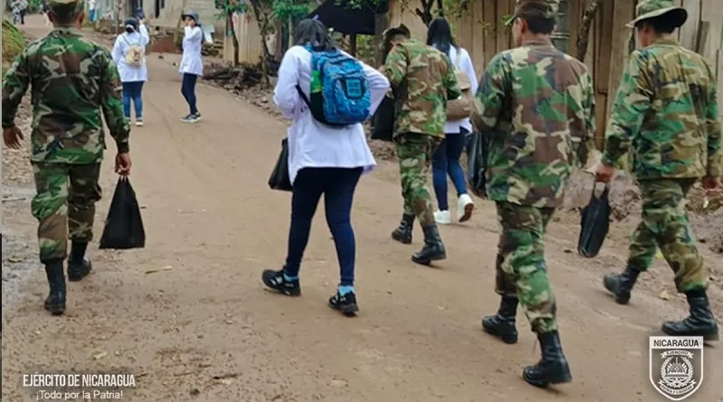 Ejército de Nicaragua, fumigación, abatización, Caribe Norte,