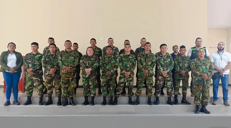 ejercito de Nicaragua, Nicaragua, capacitación ambiental, Jinotega,