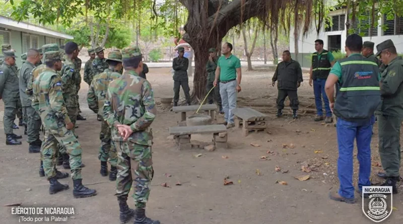 Ejército de Nicaragua, capacitación, participación, capacitación ambiental y forestal,