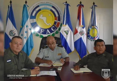 Ejército de Nicaragua, reunión metodológica, CFAC, Ejercicio virtual,