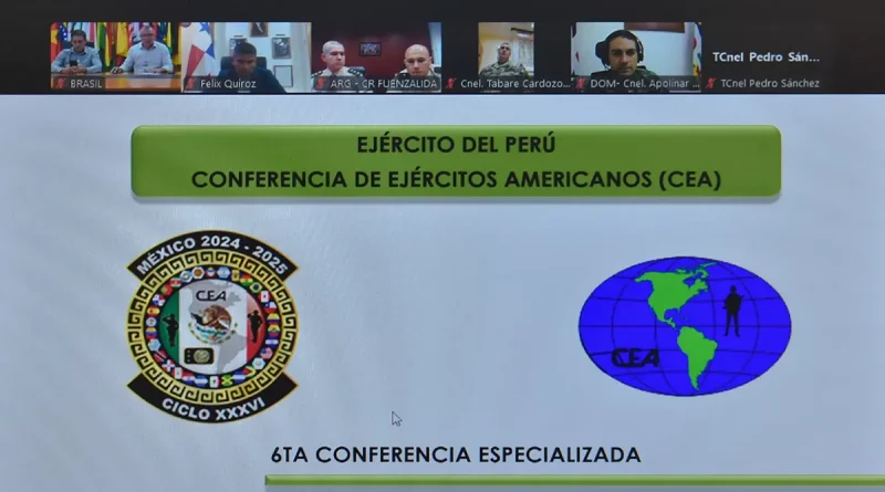Ejército de Nicaragua, participa, reunión, CEA,