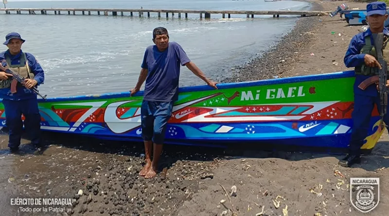 Ejército de Nicaragua, retiene, pesca ilegal, Potosí, Chinandega,
