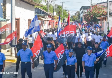 nicaragua, rivas, caminata, pueblo victorioso, san jorge,