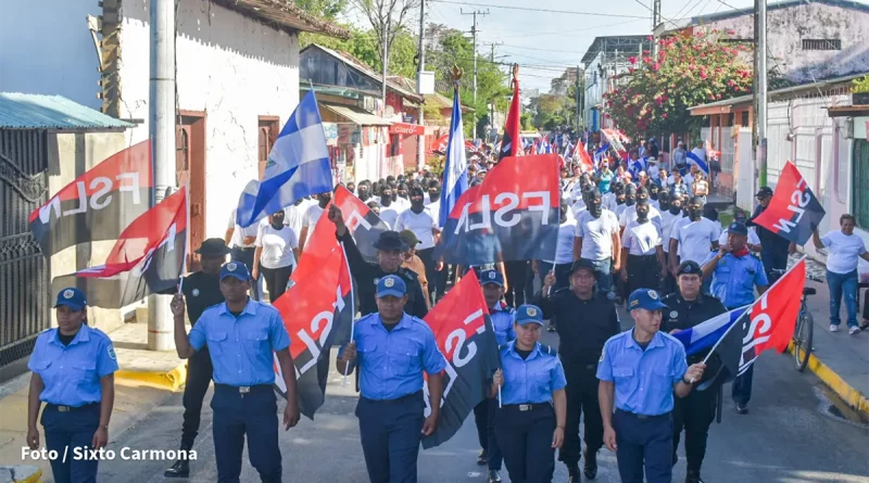 nicaragua, rivas, caminata, pueblo victorioso, san jorge,