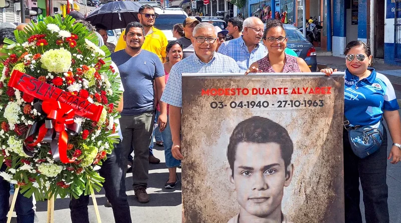 nicaragua, familias sandinistas, Boaco, aniversario, modesto Duarte
