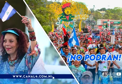 nicaragua, rosario murillo, abril mes de la paz, paz, no pudieron ni podran, paz,
