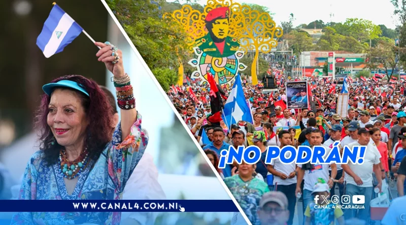 nicaragua, rosario murillo, abril mes de la paz, paz, no pudieron ni podran, paz,