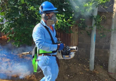 Nicaragua, minsa, fumigación, abate, barrio
