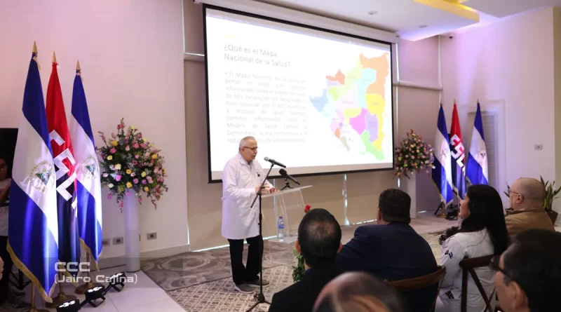 mapa de salud, Nicaragua, mapa nacional de salud, MINSA, presentación, salud, herramienta,