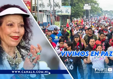 nicaragua, caminata, compañera rosario, mes de la paz, abril mes de la paz, caminatas,