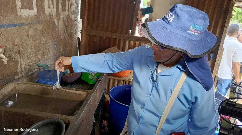 nicaragua, ministerio de salud, minsa, abatizacion, barrio jorge dimitrov, salud,