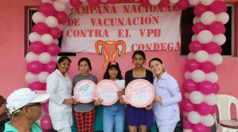 MINSa, Nicaragua, campaña nacional, vacunación, VPH, avanza, virus de papiloma humano, niñas, salud, prevención,