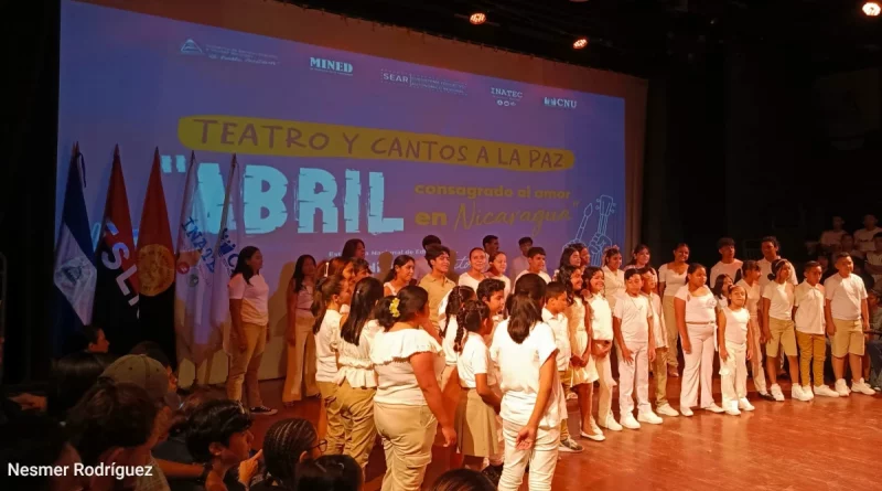 nicaragua, abril victorioso, nicragua, paz, cantor, teatro, Nicaragua,