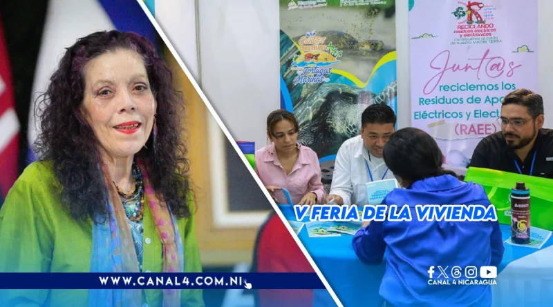 Feria de la vivienda, Rosario Murillo, fin de semana, comunicación, invitamos,