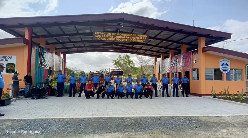 nicaragua, Chontales, nueva estación, bomberos unidos, seguridad