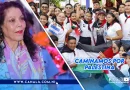 Nicaragua, caminata, Paz, Palestina, Rosario Murillo, pueblo heroico, defensa, demanda,