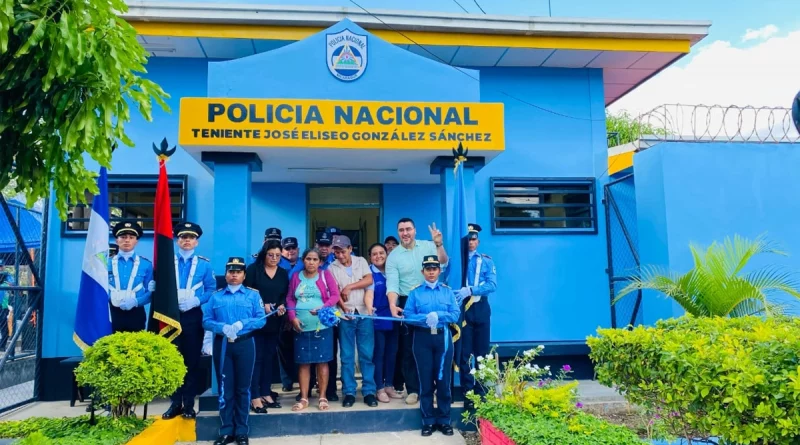 policía nicaragua, san dionisio, matagalpa, seguridad ciudadana, estación policial, paz y estabilidad, bienestar familiar, inauguración policial, inversión en seguridad