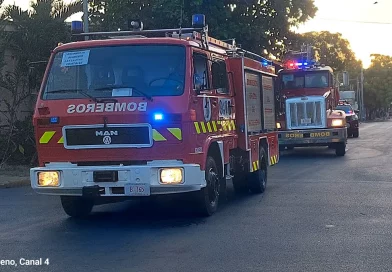 Juigalpa, Chontales, nueva estación, camiones bomberiles, camiones de bomberos, Bomberos Unidos, comunidad La Lajitas,